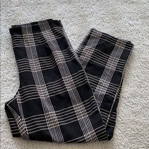 Forever 21 plaid print pants